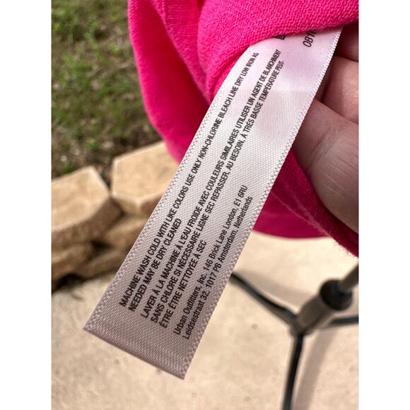 NWT Free People One Shoulder Button Up Mini Dress - Size Large - 100% Cotton** - Picture 10 of 13